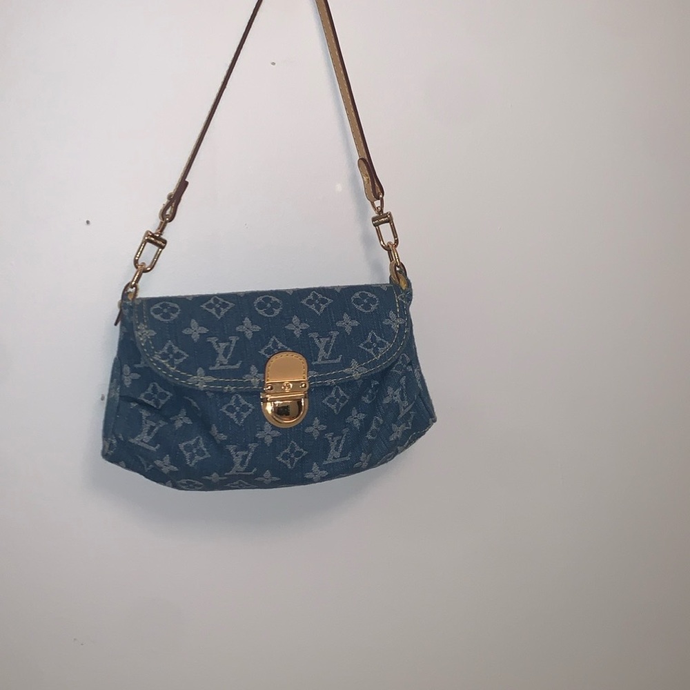 Blue Designer Shoulder Bag